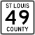 St Louis County Route 49 MN.svg