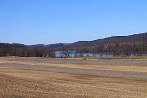 Susquehanna River in late March