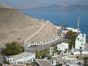Taba border crossing - Egyptian side