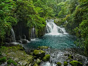 Tengu fall in the Kikuchi River 001
