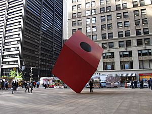 The Cube, Marine Midland Building, Broadway, Manhattan