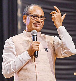 The Union Minister of Agriculture and Farmers Welfare and Rural Development, Shri Shivraj Singh Chouhan in New Delhi on August 14, 2024 (cropped).jpg