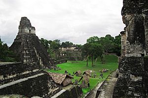 Tikal temple jaguar