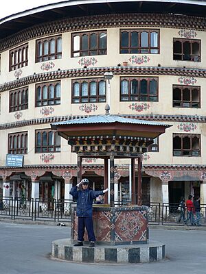 Traffic policeman, Thimphu