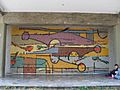 UCV 2015-021 Oswaldo Vigas 1954, Un elemento - personaje triple