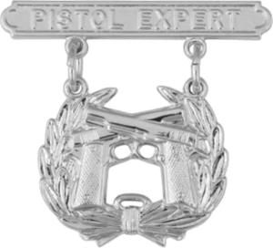 USMC Pistol Expert badge