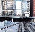 Union Station Tracks heading underneath Boeing International Headquarters (6591977499)