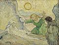 Vincent van Gogh - The raising of Lazarus (after Rembrandt) - Google Art Project