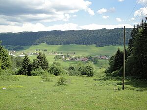 Vue sur Les Verrières