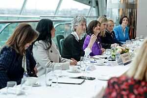 Working breakfast of Women Presidents of Parliament 2023 06