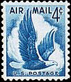 1954 airmail stamp C48