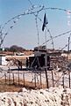 1989 Entrance to the Australian base at Ondangwa