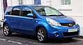 2009 Nissan Note Tekna Automatic facelift 1.6 Front