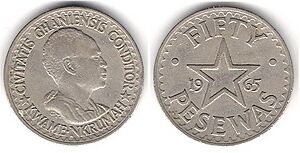 50 pesewas (1958)