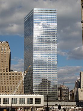 A new skyscraper in New York's World Trade Center