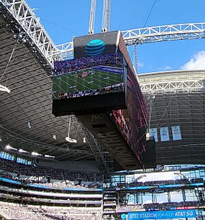 ATT Stadium video board