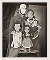 Aang & Katara's family Portrait