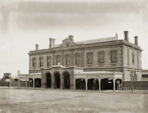 Adelaide Railway Station 1878
