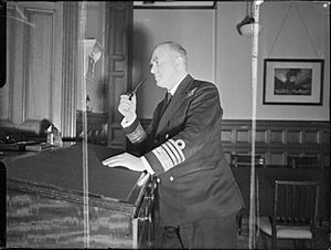 Admiral Kennedy-Purvis as Deputy First Sea Lord during World War II