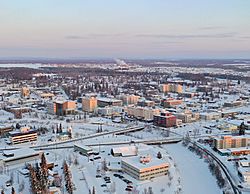 Downtown Fairbanks in 2020