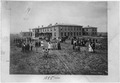 Albuquerque Indian School in 1885, Relocated from Duranes to Albuquerque in 1881. - NARA - 292865