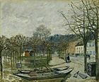 Alfred Sisley (1839-1899) - The Flood at Port-Marly - PD.69-1958 - Fitzwilliam Museum