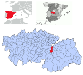 Location of Almonacid