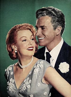 Arlene Dahl and Fernando Lamas by Virgil Apger, 1954
