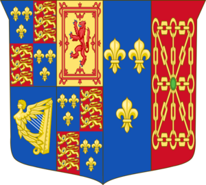 Arms of Henrietta Maria of France