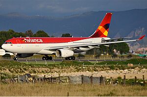 Avianca Airbus A330-243 Bogota PAOC