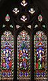 Baslow. St Anne's Church, John Henry Manners memorial stained glass window