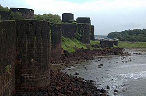 Bastions of vijaydurg