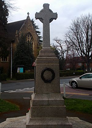 Belmont War Memorial, Sutton, Surrey, Greater London