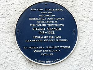 Blue plaque 57 grove road bournemouth