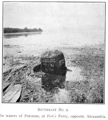 Boundary Stone (District of Columbia) SE 9f