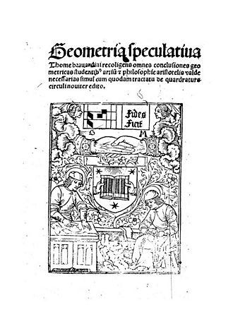 Bradwardine - Geometria speculativa, 1495 - 66918