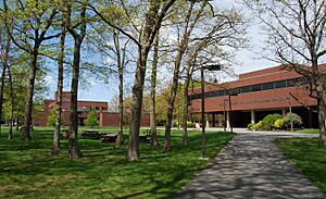 Bristol Community College campus, Fall River, Massachusetts (April 2010)