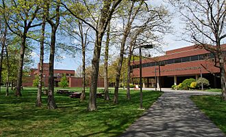 Bristol Community College campus, Fall River, Massachusetts (April 2010)