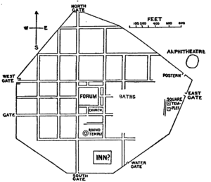 Calleva Atrebatum plan