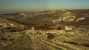 Panoramic view of Caracena
