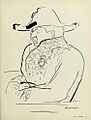 Caricature of Paul Bourget