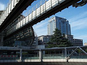 Chiba monorail and prefectual office