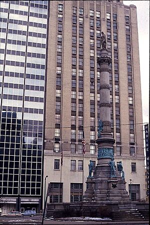 Civil War monument, Buffalo NY 2