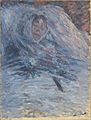 Claude Monet, 1879, Camille sur son lit de mort, oil on canvas, 90 x 68 cm, Musée d'Orsay, Paris