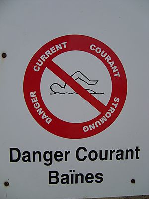 Danger courant baines