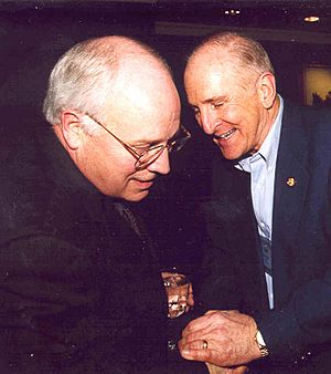 Dick Cheney and Sam Johnson