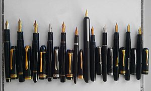 Different fountain pens