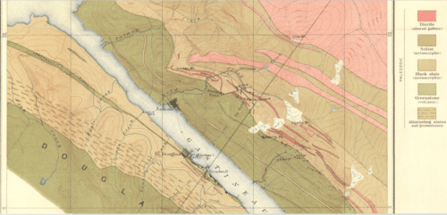 Douglas geologic map