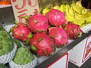 Dragonfruit Chiayi market