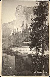El Capitan, Yosemite Valley, California, C.R. Savage